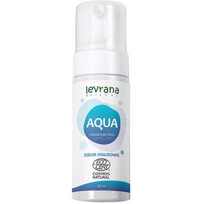 Levrana очищающая пенка для умывания Aqua, 150 мл, 210 г