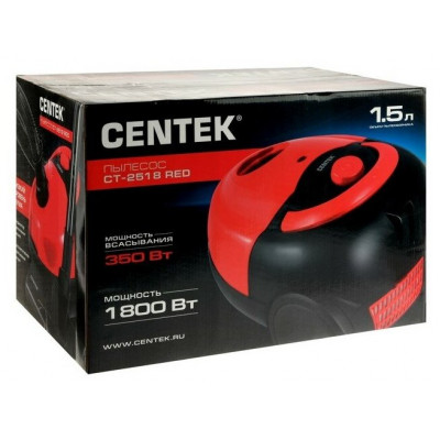 Пылесос Centek CT-2518 (красный)