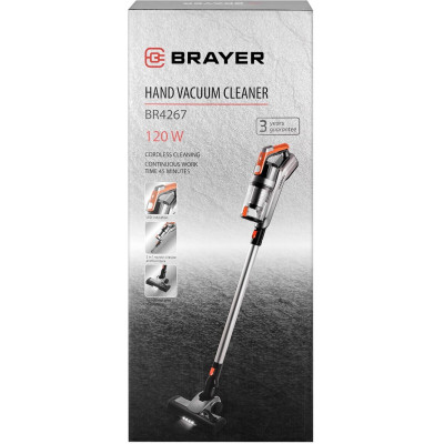 Беспроводной вертикальный пылесос BRAYER BR4267