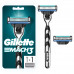 GILLETTE MACH3 Бритва с 2 сменными кассетами