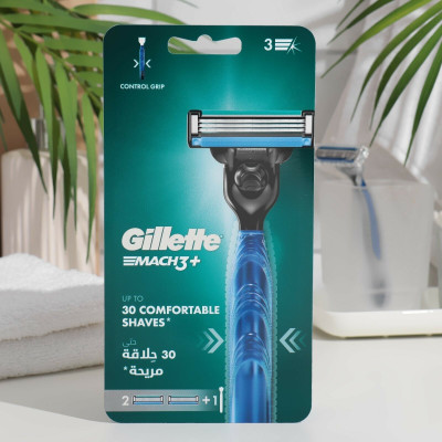 GILLETTE MACH3 Бритва с 2 сменными кассетами