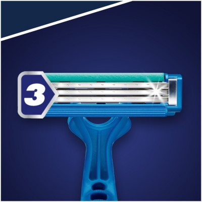 GILLETTE Blue Simple3 Бритвы одноразовые 8шт