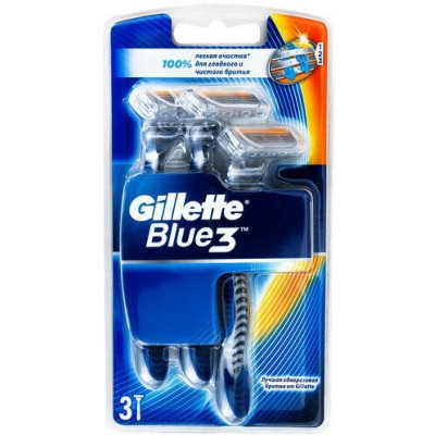 GILLETTE BLUE 3 Comfort Бритвы одноразовые 3шт