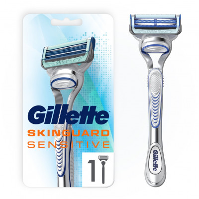 GILLETTE SKINGUARD Sensitive Бритва с 2 сменными кассетами