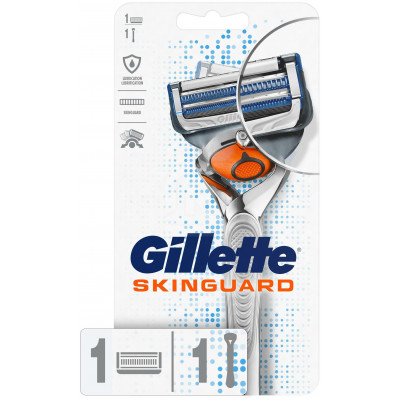 GILLETTE SKINGUARD Sensitive Бритва с 2 сменными кассетами