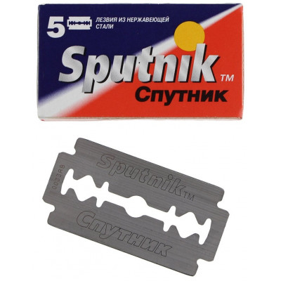 SPUTNIK Stainless Сменные лезвия для безопасных бритв 5шт