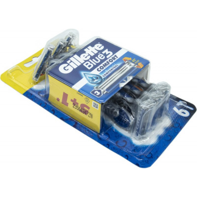 GILLETTE BLUE 3 Comfort Бритвы одноразовые 6шт