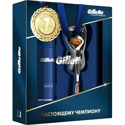 ПН GILLETTE FUSION ProGlide Flexball Бритва с 1 сменной кассетой + GILLETTE FUSION Гель для бритья Ultra Sensitive (для чувствительной кожи) 75мл