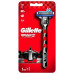 GILLETTE MACH3 Turbo 3D Бритва с 2 сменными кассетами Red