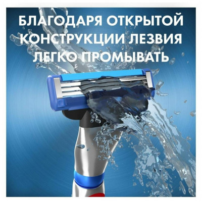 GILLETTE MACH3 Turbo 3D Бритва с 2 сменными кассетами Red