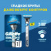 GILLETTE MACH3 Turbo 3D Бритва с 2 сменными кассетами Red