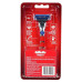 GILLETTE MACH3 Turbo 3D Бритва с 2 сменными кассетами Red