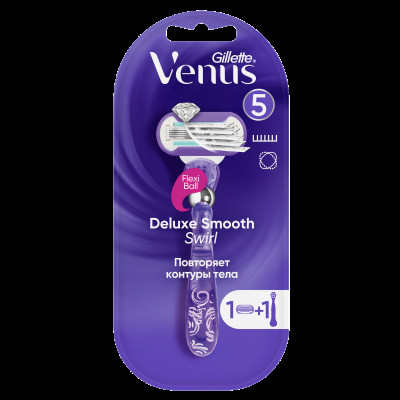 GILLETTE VENUS Swirl Бритва с 1 сменной кассетой