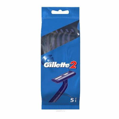 GILLETTE 2 Бритвы Одноразовые 3шт