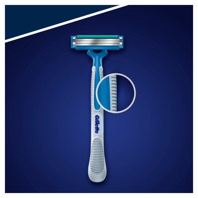 GILLETTE Blue Simple3 Бритвы одноразовые 4шт