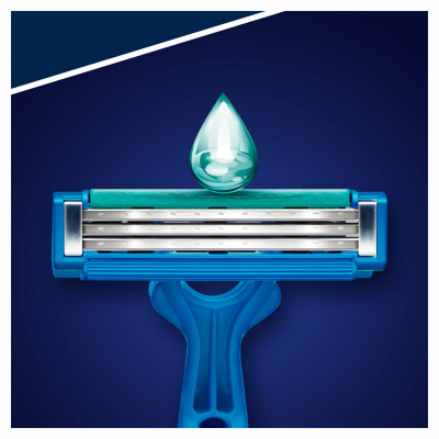 GILLETTE Blue Simple3 Бритвы одноразовые 4шт