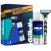 ПН GILLETTE MACH3 Бритва с 1 кассетой + GILLETTE TGS Гель для бритья Sensitive 100мл