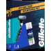 ПН GILLETTE MACH3 Бритва с 1 кассетой + GILLETTE TGS Гель для бритья Sensitive 100мл