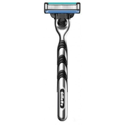 ПН GILLETTE MACH3 Бритва с 1 кассетой + GILLETTE TGS Гель для бритья Sensitive 100мл