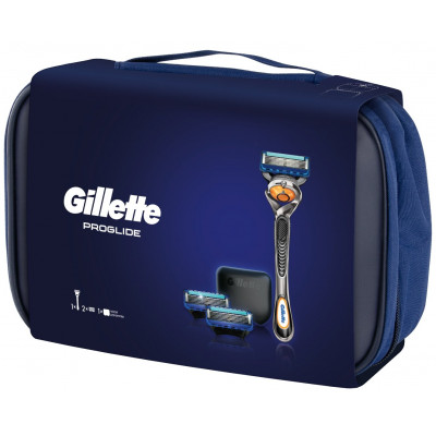 ПН GILLETTE FUSION ProGlide Flexball Бритва с 1 сменной кассетой + 2 Сменные кассеты + чехол