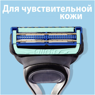 GILLETTE SKINGUARD Sensitive Бритва с 1 сменной кассетой