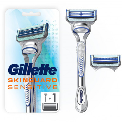 GILLETTE SKINGUARD Sensitive Бритва с 1 сменной кассетой