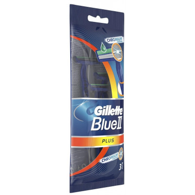 GILLETTE BLUE II Plus Бритвы одноразовые 5шт