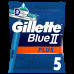 GILLETTE BLUE II Plus Бритвы одноразовые 5шт