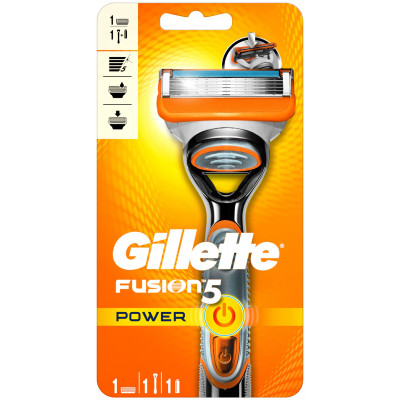 GILLETTE FUSION Power Бритва с 1 сменной кассетой