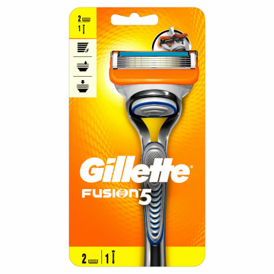 GILLETTE FUSION Бритва с 2 сменными кассетами