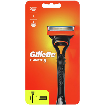 GILLETTE FUSION Бритва с 2 сменными кассетами