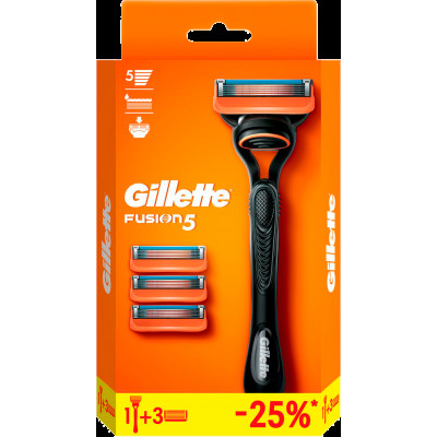 GILLETTE FUSION Бритва с 2 сменными кассетами