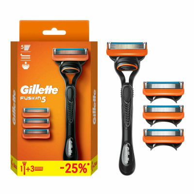 GILLETTE FUSION Бритва с 2 сменными кассетами