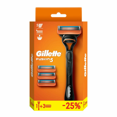 GILLETTE FUSION Бритва с 2 сменными кассетами