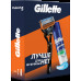 ПН Gillette FUSION Бритва с 1 кассетой +1 смен кас и TGS Гель Д/Бр Д/ЧувКожи Алоэ 200мл