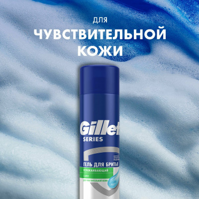 ПН Gillette FUSION Бритва с 1 кассетой +1 смен кас и TGS Гель Д/Бр Д/ЧувКожи Алоэ 200мл