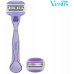 GILLETTE VENUS Breeze Бритва с 2 сменными кассетами (cо встроенными полосками с гелем для бритья)