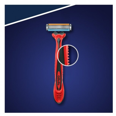 GILLETTE BLUE 3 Бритвы одноразовые 4+2шт Red