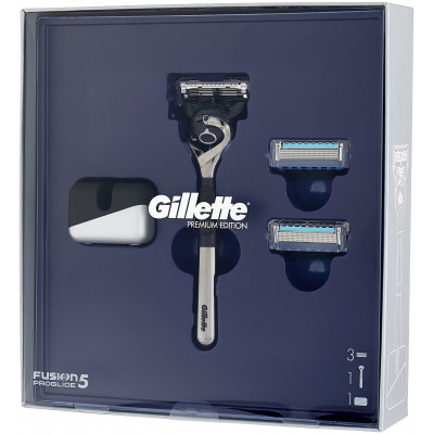 ПН GILLETTE FUSION ProGlide Flexball Бритва с 1 сменной кассетой + Сменная кассета для бритья 2шт + магнитная подставка