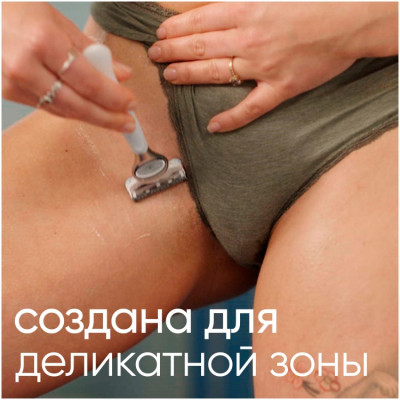 GILLETTE VENUS SATIN CARE Сменные кассеты для безопасных бритв 2шт