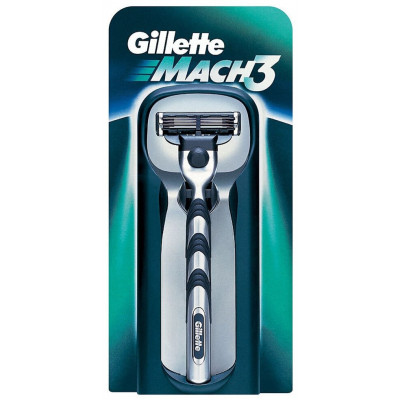 GILLETTE MACH3 Бритва с 2 сменными кассетами