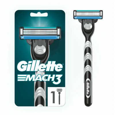 GILLETTE MACH3 Бритва с 2 сменными кассетами