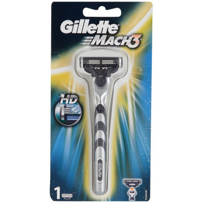 GILLETTE MACH3 Бритва с 2 сменными кассетами