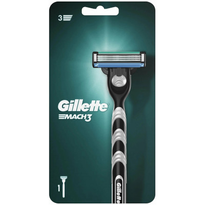 GILLETTE MACH3 Бритва с 2 сменными кассетами