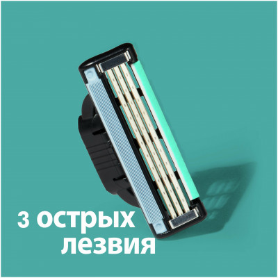 GILLETTE MACH3 Бритва с 2 сменными кассетами