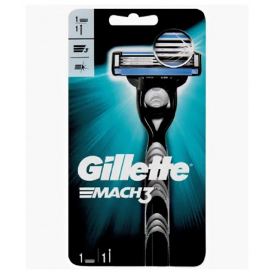 GILLETTE MACH3 Бритва с 2 сменными кассетами