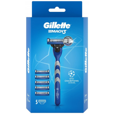 GILLETTE MACH3 Бритва с 2 сменными кассетами