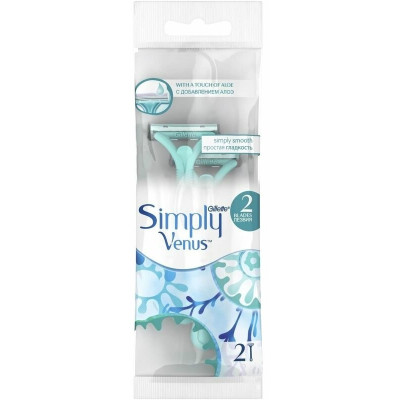 GILLETTE SIMPLY VENUS 2 Бритвы одноразовые для женщин 4шт