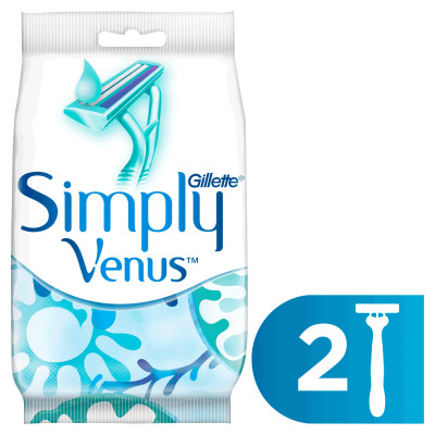 GILLETTE SIMPLY VENUS 2 Бритвы одноразовые для женщин 4шт