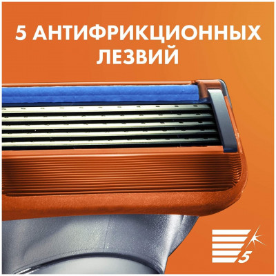 GILLETTE FUSION Бритва с 1 сменной кассетой + Сменные кассеты для бритья 3шт